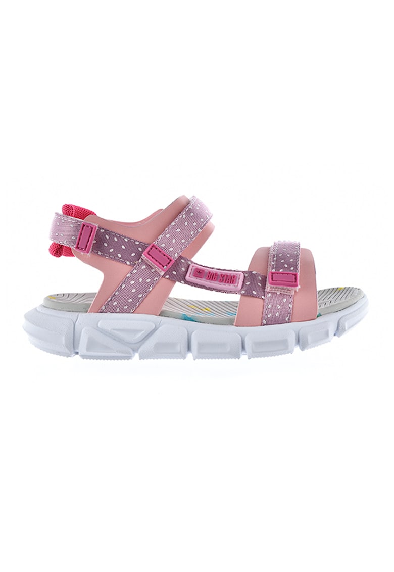 Sandale cu velcro su buline 1 Sandale cu velcro su buline