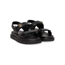 Sandale dama  13836282 - Piele ecologica - Negru