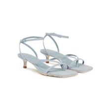 Sandale dama  14017664 - Piele naturala - Albastru deschis