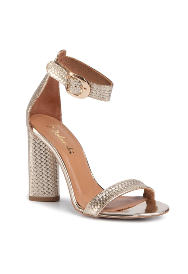 Sandale dama - 207524927 - Auriu - Piele naturala - 1 Sandale dama - 207524927 - Auriu - Piele naturala -