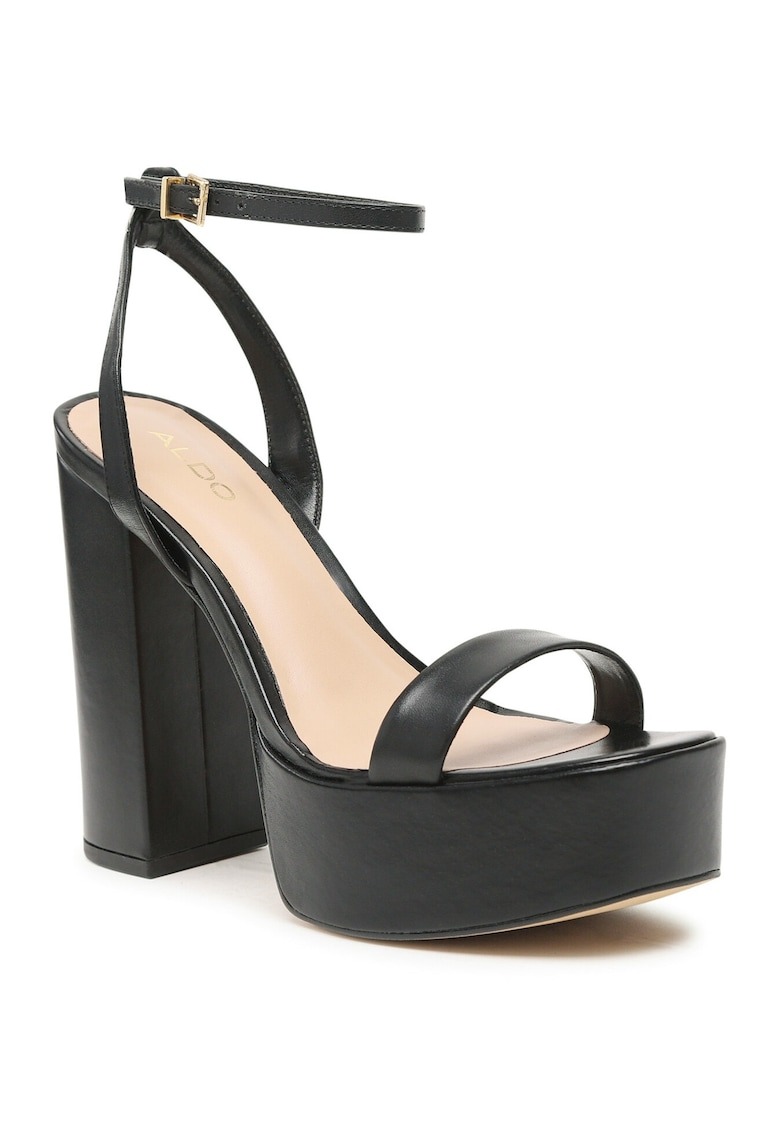 Sandale dama - 302019588 - Piele naturala - Negru 1 Sandale dama -  302019588 - Piele naturala - Negru