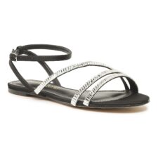 Sandale dama -  302054121 - Textil - Negru