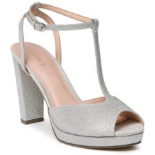 Sandale dama -  302109814 - Piele ecologica - Argintiu