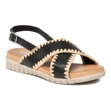 Sandale dama -  302131877 - Piele naturala - Negru