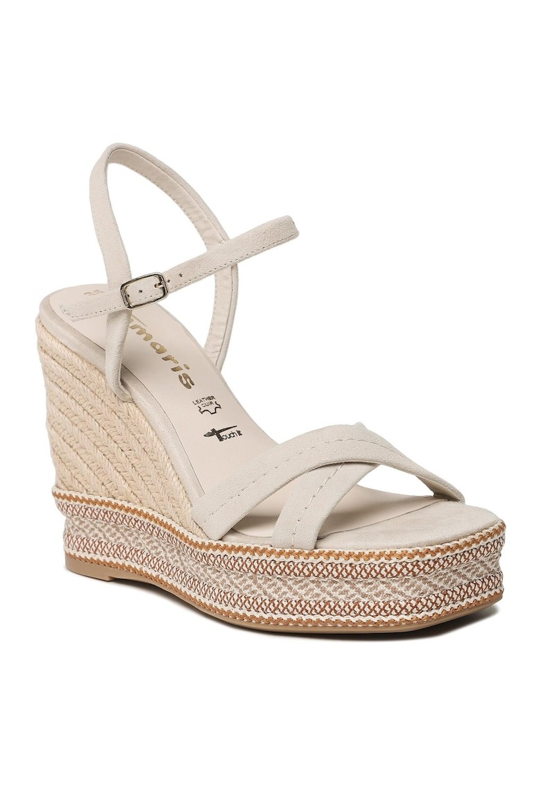 Sandale dama - 302245956 - Piele naturala - Ecru - 1 Sandale dama - 302245956 - Piele naturala - Ecru -