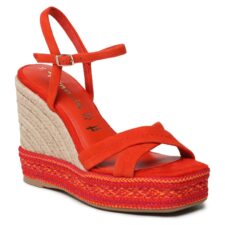 Sandale dama -  302245987 - Piele naturala - Rosu