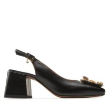 Sandale dama  302315239 - Piele naturala - Negru