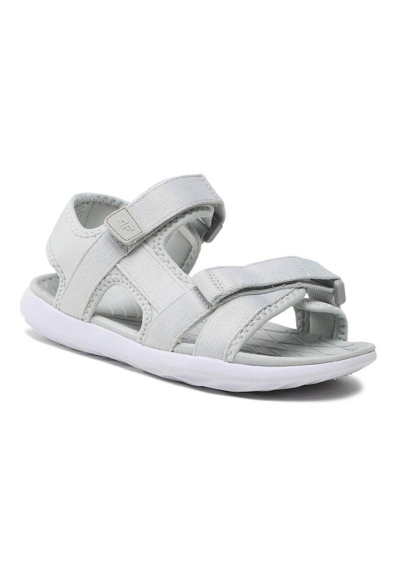 Sandale dama - 302693412 - Textil - Gri 1 Sandale dama - 302693412 - Textil - Gri