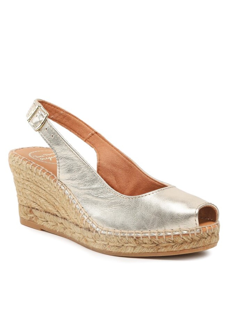 Sandale dama 302773985 - Piele naturala - Auriu 1 Sandale dama 302773985 - Piele naturala - Auriu