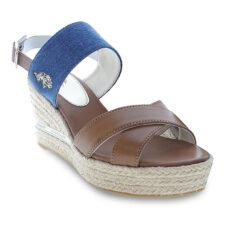 Sandale dama -  302822157 - Piele ecologica - Maro