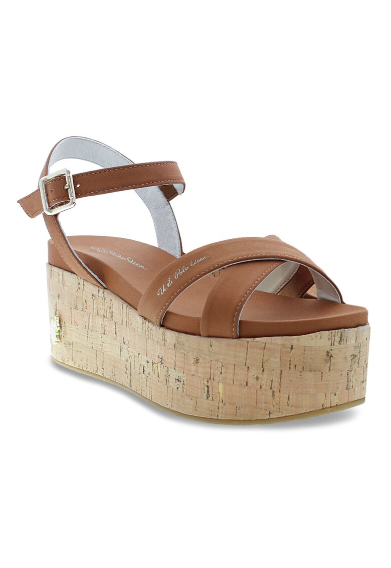 Sandale dama - 302825417 - Textil - Maro 1 Sandale dama - 302825417 - Textil - Maro