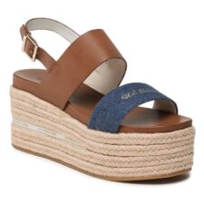 Sandale dama -  302825509 - Piele ecologica - Maro