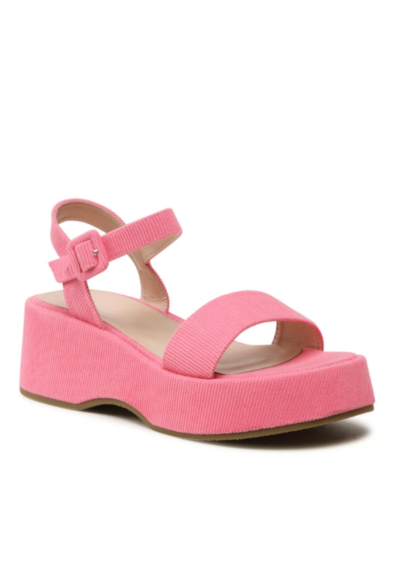 Sandale dama - 302867059 - Roz - Textil 1 Sandale dama -  302867059 - Roz - Textil