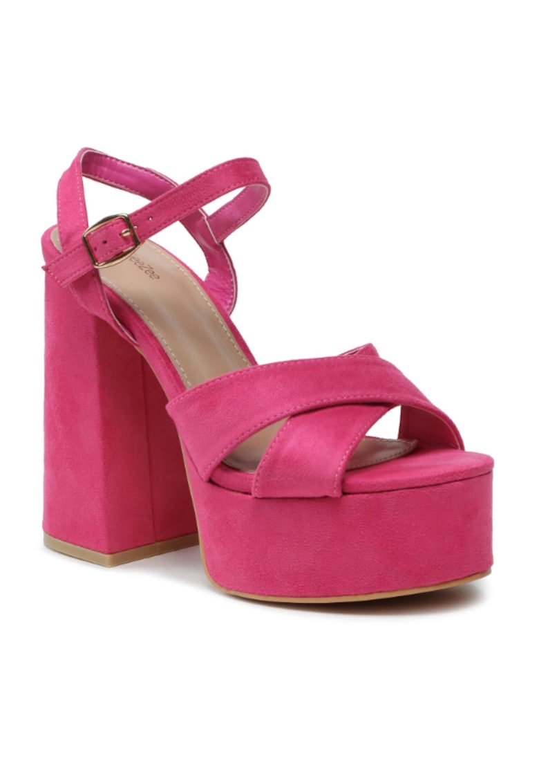 Sandale dama - 302871636 - Roz - Textil 1 Sandale dama -  302871636 - Roz - Textil