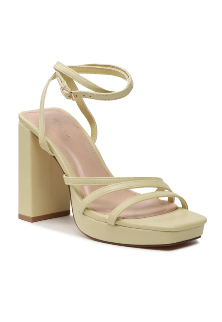 Sandale dama - 302872152 - Verde - Piele ecologica 1 Sandale dama -  302872152 - Verde - Piele ecologica