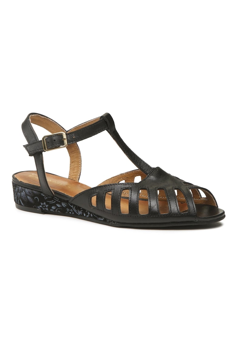 Sandale dama - 302883691 - Piele naturala - Negru 1 Sandale dama - 302883691 - Piele naturala - Negru