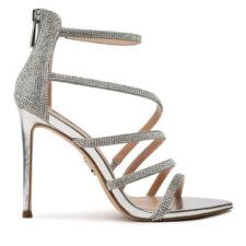 Sandale dama  302965205 - Sintetic/Textil - 41 EU - Argintiu