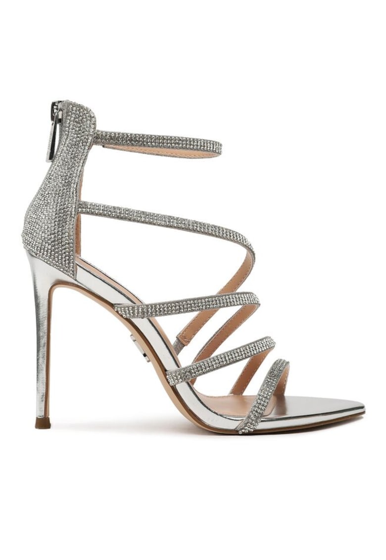 Sandale dama 302965205 - Sintetic/Textil - 41 EU - Argintiu 1 Sandale dama 302965205 - Sintetic/Textil - 41 EU - Argintiu