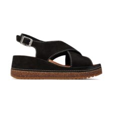 Sandale dama -  303500 - Piele nabuc - Negru -