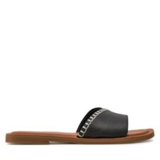 Sandale dama  303521073 - Piele intoarsa - Negru