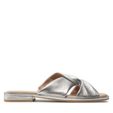 Sandale dama  303663575 - Piele naturala - Argintiu