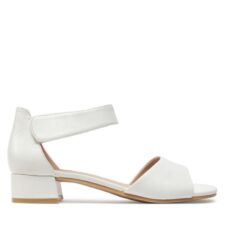 Sandale dama  303664381 - Piele naturala - Alb