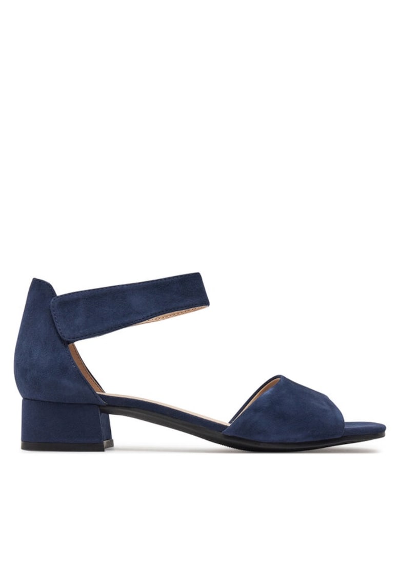 Sandale dama 303664473 - Piele intoarsa - Bleumarin 1 Sandale dama 303664473 - Piele intoarsa - Bleumarin