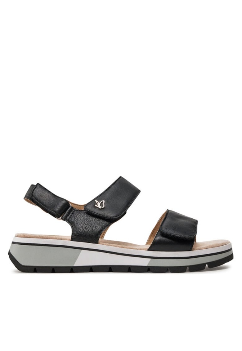 Sandale dama - 30366567837 - Piele naturala - Negru 1 Sandale dama -  30366567837 - Piele naturala - Negru