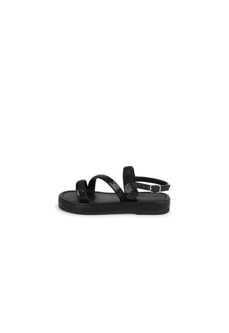 Sandale dama 303669300 - Piele ecologica - Negru 1 Sandale dama 303669300 - Piele ecologica - Negru