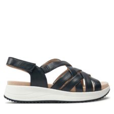 Sandale dama  303679613 - Piele naturala - Bleumarin