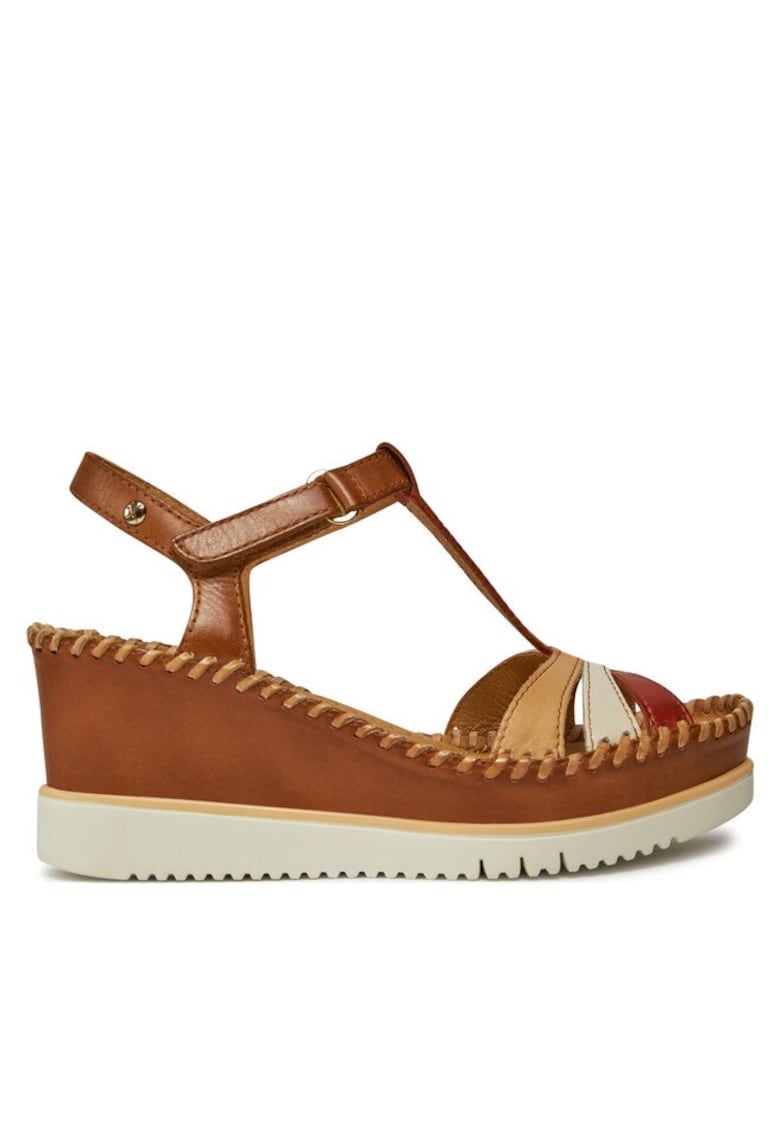 Sandale dama 303681258 - Piele naturala - Rosu 1 Sandale dama  303681258 - Piele naturala - Rosu