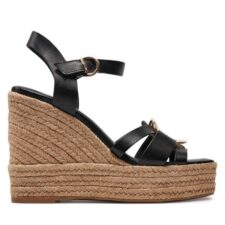 Sandale dama  303736187 - Piele naturala - Negru