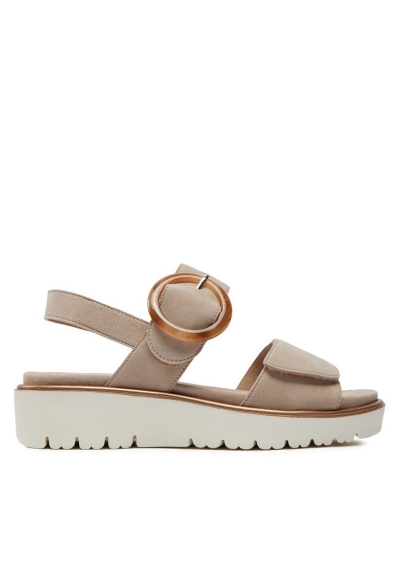 Sandale dama - 30378507939 - Piele naturala - Bej 1 Sandale dama - 30378507939 - Piele naturala - Bej