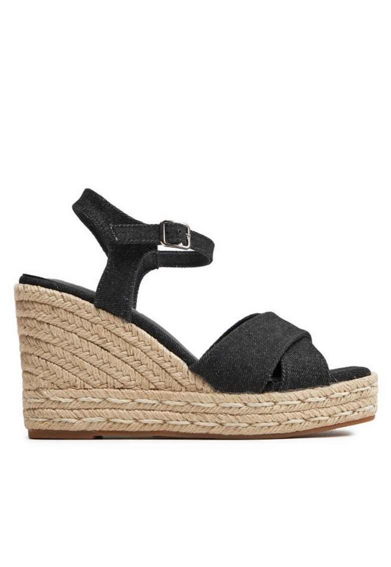 Sandale dama 303870423 - Textil - Negru 1 Sandale dama 303870423 - Textil - Negru