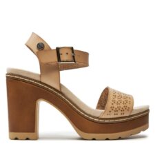 Sandale dama  303870607 - Piele ecologica - Ecru