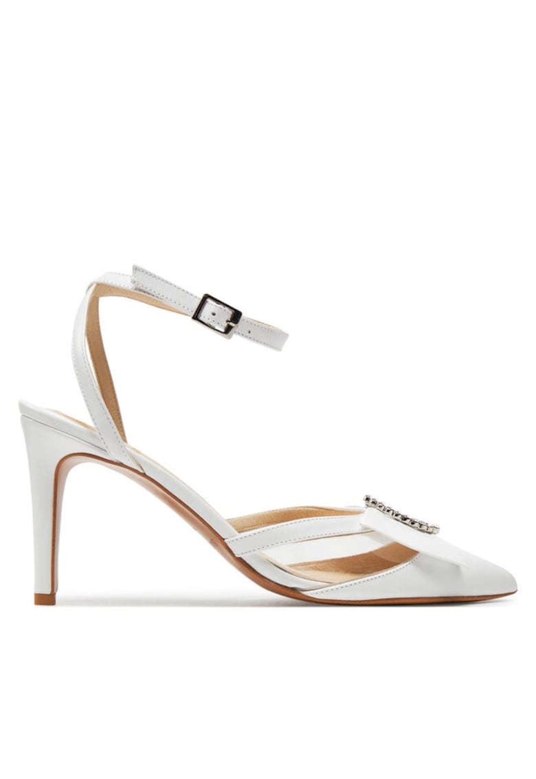 Sandale dama 304036606 - Piele naturala/Sintetic - Alb 1 Sandale dama 304036606 - Piele naturala/Sintetic - Alb