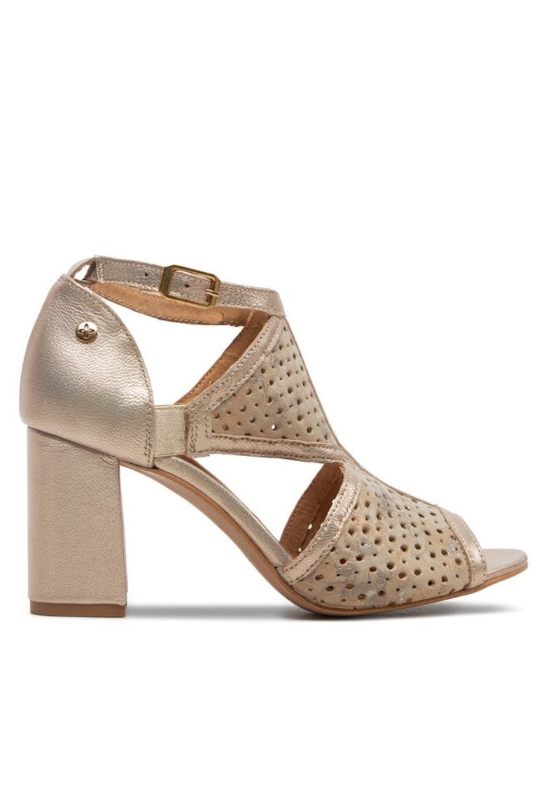 Sandale dama 304147265 - Piele naturala - Auriu 1 Sandale dama 304147265 - Piele naturala - Auriu