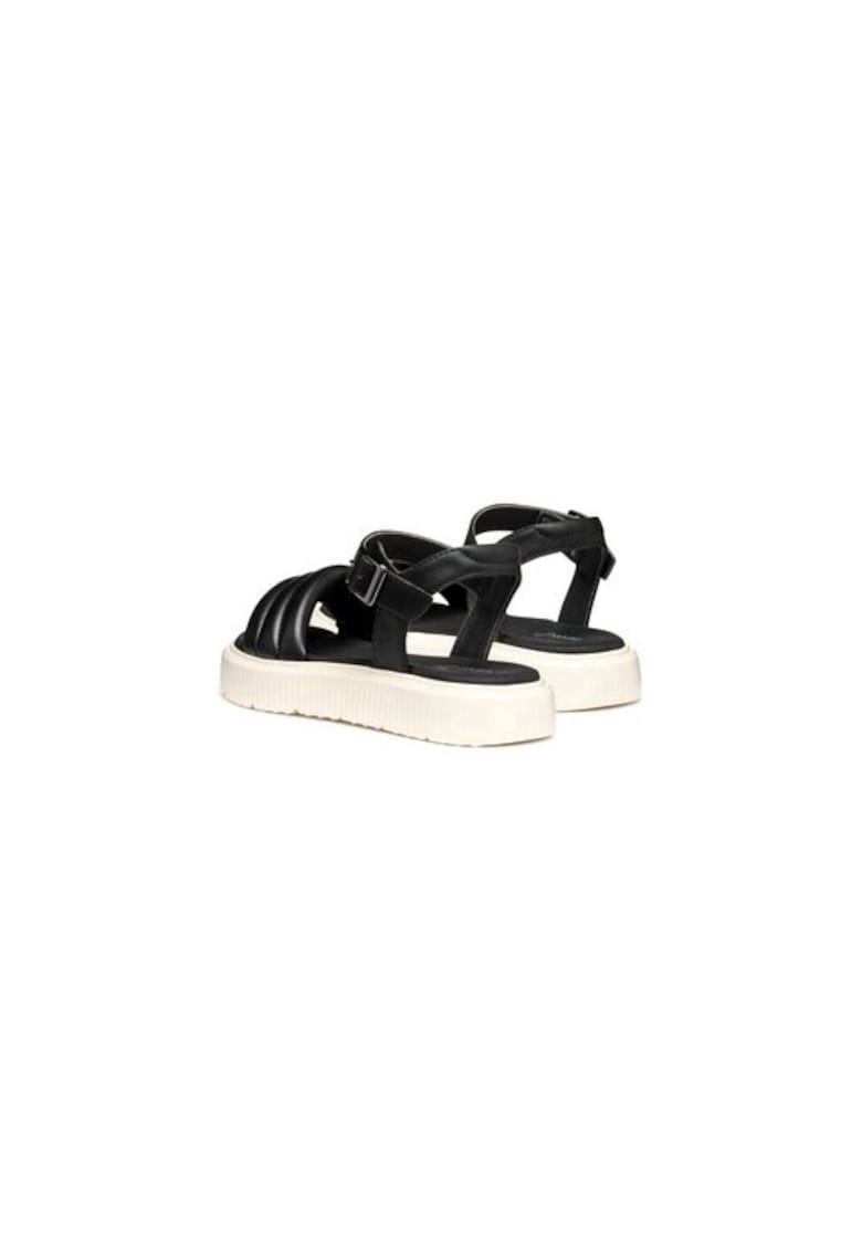 Sandale dama 304628023 - Piele ecologica - Negru 1 Sandale dama  304628023 - Piele ecologica - Negru
