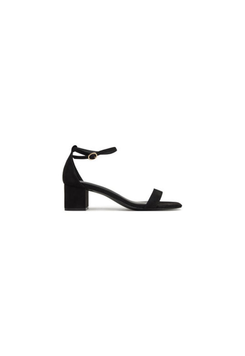 Sandale dama 304804878 - Piele ecologica - Negru 1 Sandale dama  304804878 - Piele ecologica - Negru