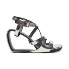 Sandale dama -  304945144 - piele naturala - argintiu -