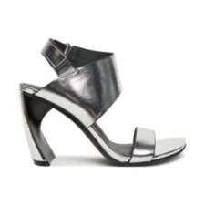 Sandale dama -  304945328 - piele naturala - argintiu -