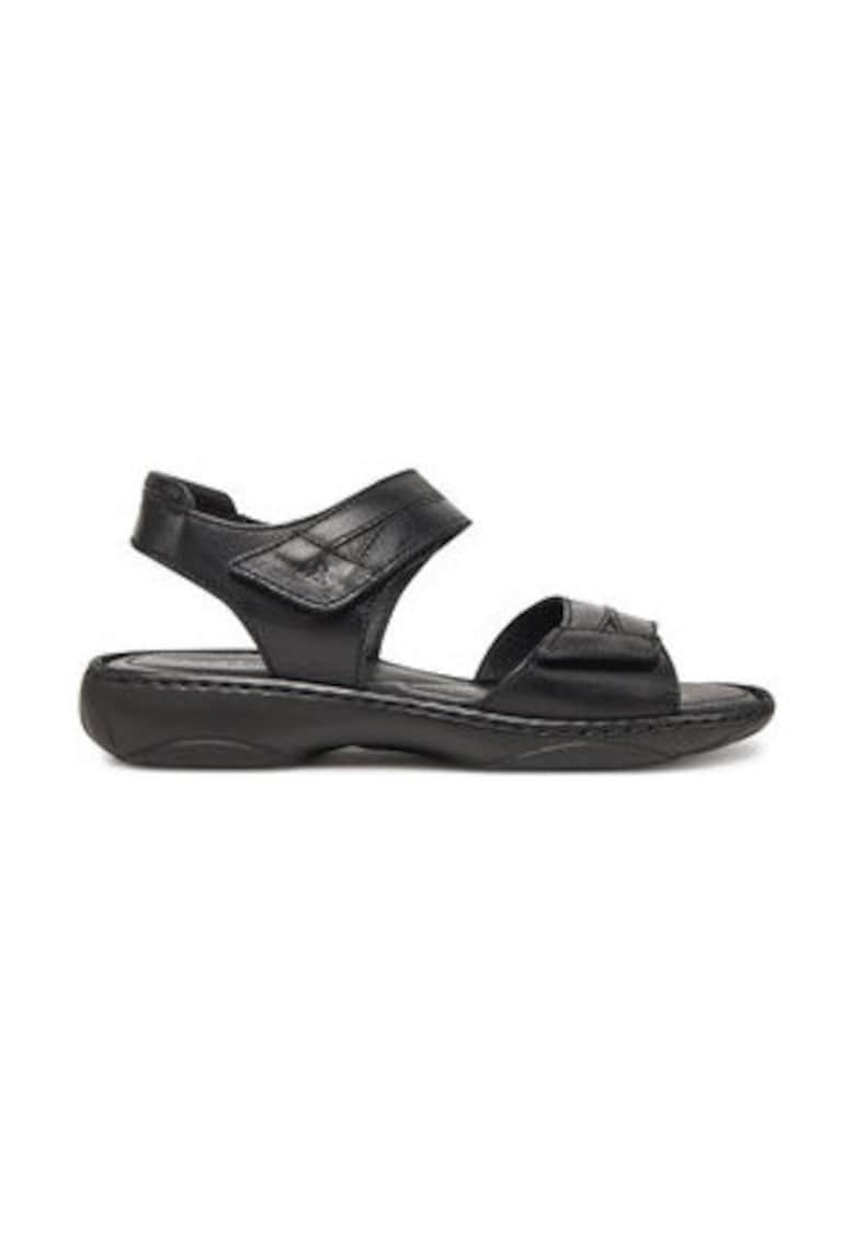 Sandale dama - 304970757 - piele naturala - negru - 1 Sandale dama - 304970757 - piele naturala - negru -