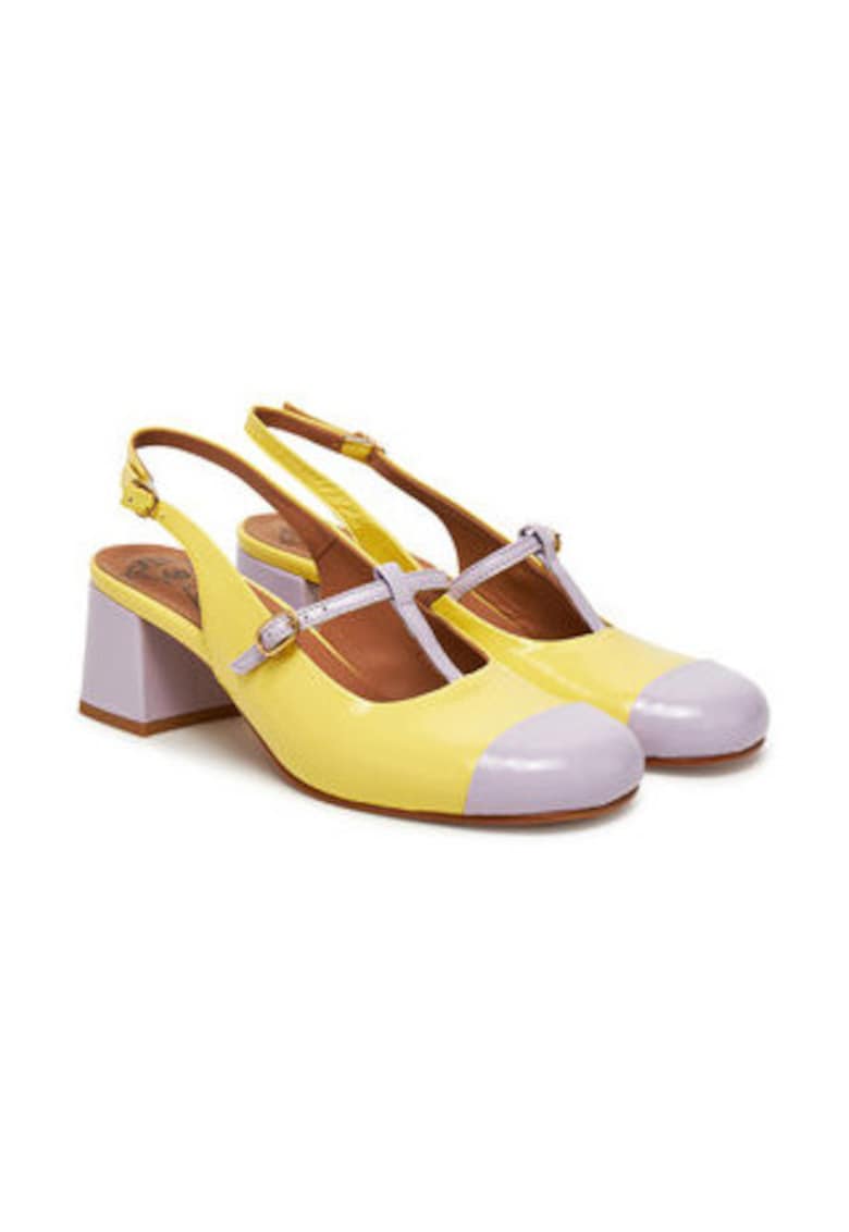 Sandale dama 305140715 - Piele naturala - Galben - 1 Sandale dama 305140715 - Piele naturala - Galben -