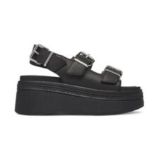 Sandale dama  305159731 - piele naturala - negru
