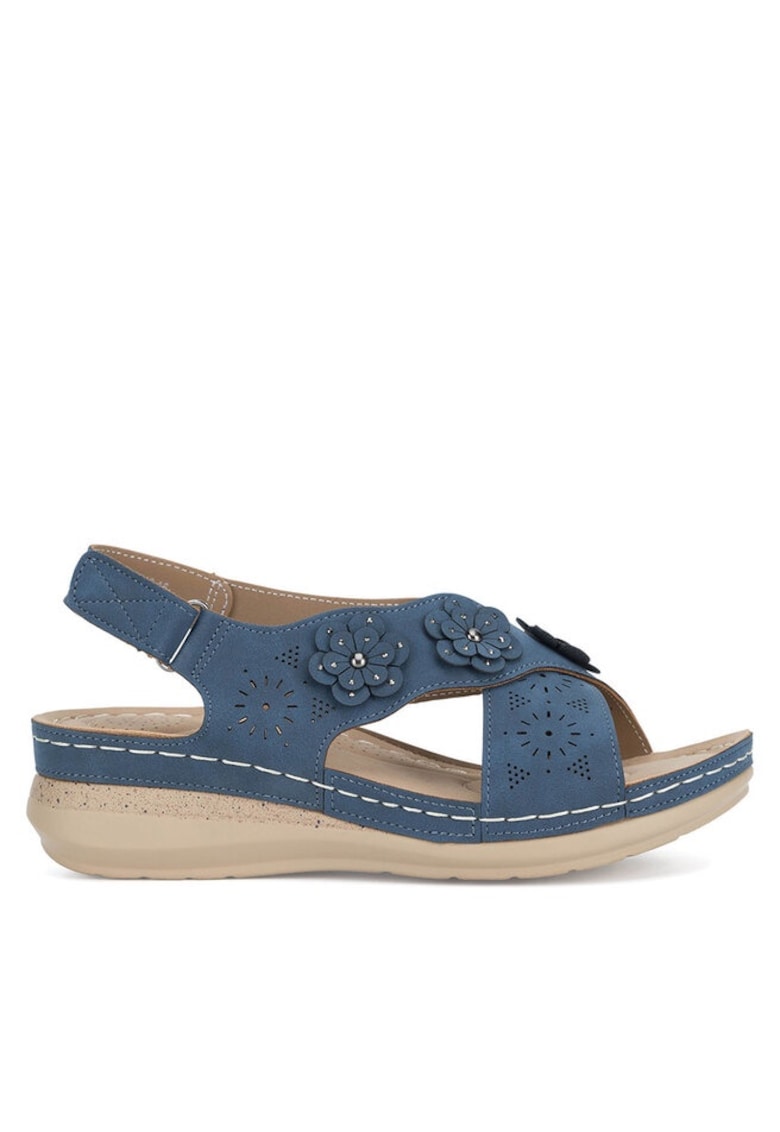 Sandale dama - 37073 - Sintetic - Bleumarin 1 Sandale dama - 37073 - Sintetic - Bleumarin