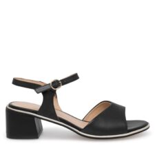 Sandale dama - 43091 -  Piele naturala - Negru
