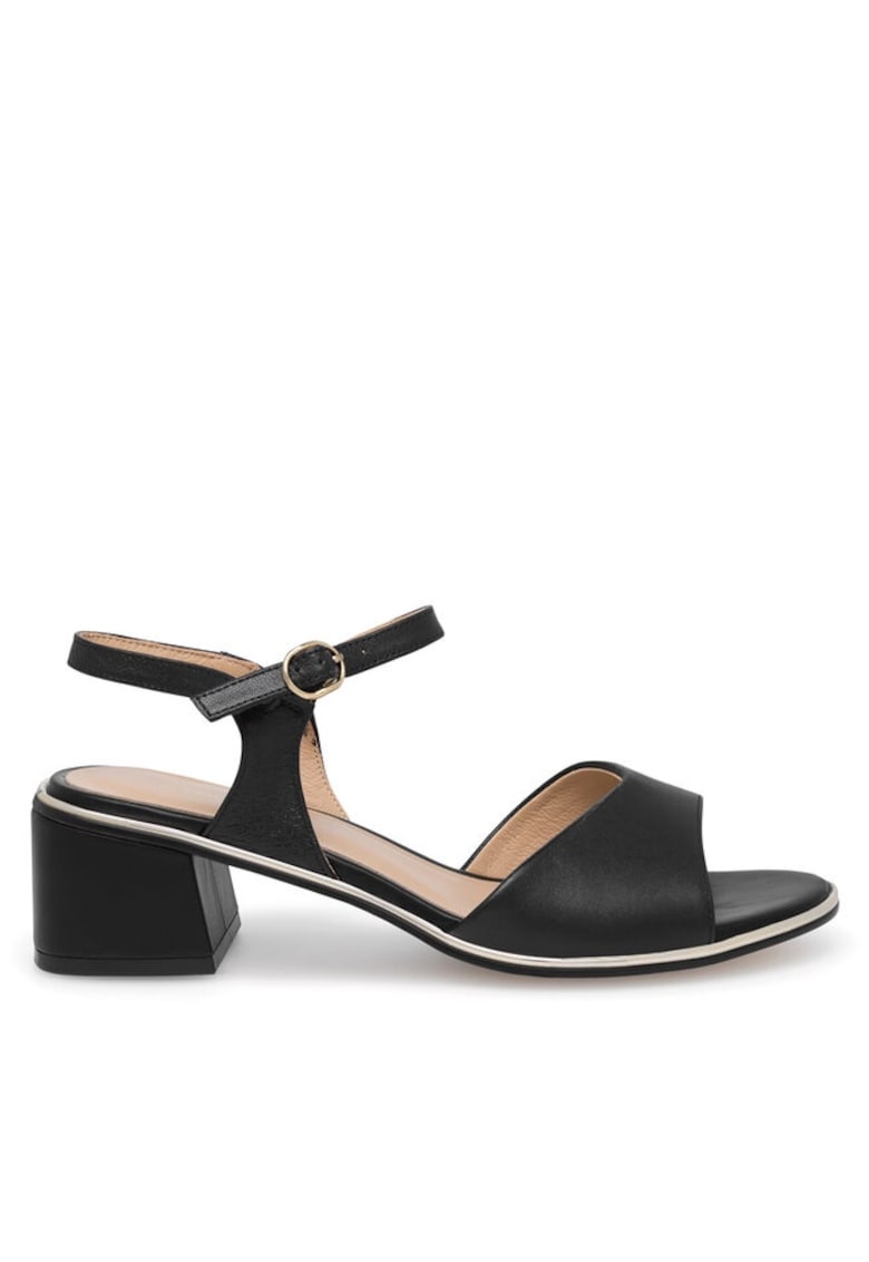 Sandale dama - 43091 - Piele naturala - Negru 1 Sandale dama - 43091 - Piele naturala - Negru