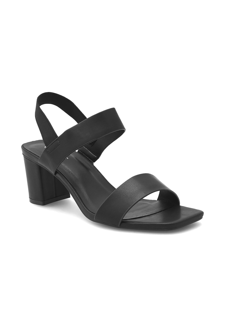 Sandale dama - 445609 - Cauciuc - Negru 1 Sandale dama - 445609 - Cauciuc - Negru