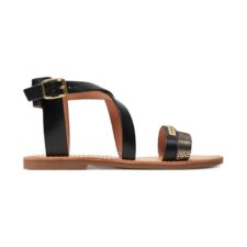 Sandale dama -  45810 - Piele naturala - Negru