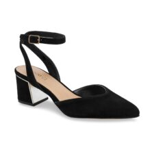 Sandale dama -  498582 - Piele intoarsa - Negru